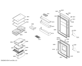 Схема №3 KGN33V04 с изображением Вкладыш в панель для холодильника Bosch 00670259