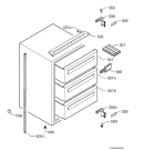 Схема №1 AG872 55I с изображением Ящичек для холодильной камеры Aeg 2275045538