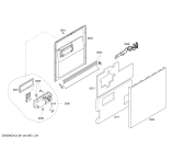 Схема №5 SHI66A05UC Bosch с изображением Кнопка для посудомойки Bosch 00418451