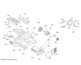 Схема №3 WTE8430SGB с изображением Опорная рама барабана для электросушки Bosch 00246103