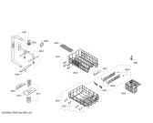 Схема №5 SPS40E32EU Silence Plus с изображением Передняя панель для посудомоечной машины Bosch 00745095