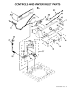 Схема №4 3LMVWC100YW с изображением Блок управления для климатотехники Whirlpool 482000012788