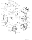 Схема №1 101 230 05 с изображением Дверка для электропечи Whirlpool 481245059811