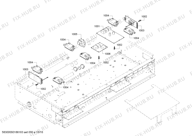 Схема №15 PRD486NLGU Thermador с изображением Крепежный набор для духового шкафа Bosch 00706471