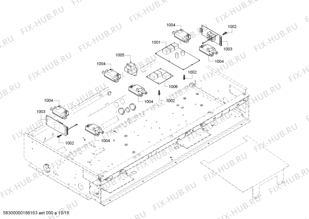 Схема №15 PRD486NLGU Thermador с изображением Скоба для плиты (духовки) Bosch 00623993