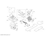 Схема №3 BGS61431 Roxx´x с изображением Панель для пылесоса Bosch 00653020