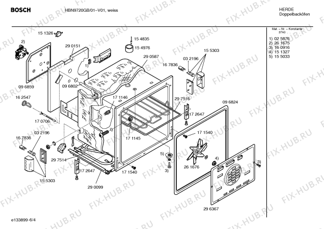 Схема №3 HB95054 с изображением Часы для духового шкафа Siemens 00183206