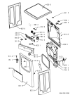 Схема №2 VDP 610 M с изображением Обшивка для сушилки Whirlpool 480112100257