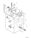 Схема №5 L99695HWD с изображением Блок управления для стиралки Aeg 973914605906002