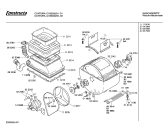 Схема №4 CV30300 CONTURA с изображением Панель для стиралки Bosch 00270841
