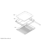 Схема №5 3HB469NC с изображением Фронтальное стекло для духового шкафа Bosch 00689891