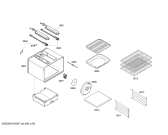 Схема №8 PG304BLP с изображением Инструкция по эксплуатации для плиты (духовки) Bosch 00591983