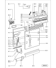 Схема №1 GSI 4633/1 K-IN с изображением Панель для электропосудомоечной машины Whirlpool 481245379813
