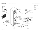 Схема №3 KG21V61TI с изображением Крышка для холодильной камеры Siemens 00435343