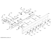Схема №6 PCG486GD с изображением Декоративная панель для плиты (духовки) Bosch 00677155