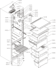 Схема №1 NRK6181JW (376034, HZF3267A) с изображением Запчасть для холодильной камеры Gorenje 379975