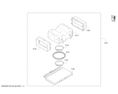 Схема №1 DHZ5355 с изображением Угольный фильтр для вытяжки Siemens 00703567