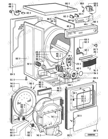 Схема №1 68080 с изображением Кнопка для сушилки Whirlpool 481241348276