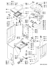 Схема №2 EV 8550 с изображением Обшивка для стиральной машины Whirlpool 481245211475