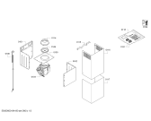 Схема №3 DWB098E51B BOSCH с изображением Осветительная планка для электровытяжки Siemens 00770786