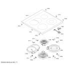 Схема №5 HCE854823C с изображением Кабель для плиты (духовки) Bosch 00628517