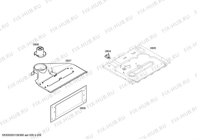 Схема №7 U1322S0GB с изображением Ручка управления духовкой для плиты (духовки) Bosch 00428404