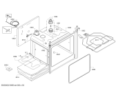 Схема №6 5B10K0050 с изображением Панель управления для плиты (духовки) Bosch 11028774