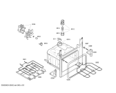 Схема №5 4HF415X с изображением Кнопка для электропечи Bosch 00610987