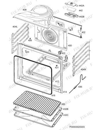 Схема №5 BP9304151M с изображением Микромодуль для электропечи Aeg 973944185972009