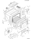 Схема №1 FM956IXFAV (F026753) с изображением Обшивка для электропечи Indesit C00084414