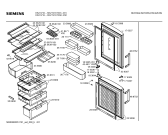 Схема №3 KK21V16TI с изображением Дверь для холодильника Siemens 00239308