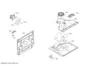 Схема №4 HHF010BR0 с изображением Панель управления для плиты (духовки) Bosch 11025624