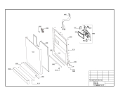 Схема №3 DFS 5830 (7690348345) с изображением Держатель для посудомоечной машины Beko 1743480300