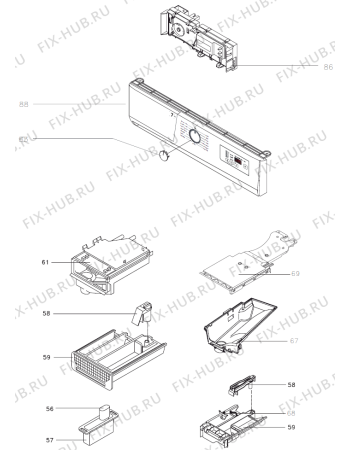 Взрыв-схема стиральной машины Gorenje WDI63113 (171567, LS6E) - Схема узла 05