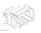 Схема №6 HEF010BR0 с изображением Панель управления для плиты (духовки) Bosch 11026279
