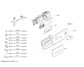 Схема №3 WAE22260AU с изображением Панель управления для стиралки Bosch 00667697