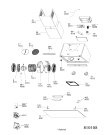 Схема №1 208355405050PRF01513 с изображением Панель для вытяжки Whirlpool 488000536552