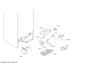 Схема №5 KIF86HD30C Bosch с изображением Модуль управления, запрограммированный для холодильной камеры Bosch 11027559