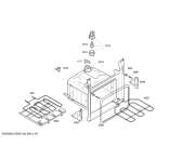 Схема №4 4HF413X с изображением Кнопка для электропечи Bosch 00610989