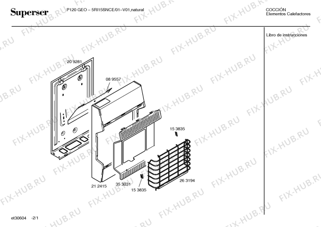 Схема №2 5RI15SNCE P120-GEO с изображением Кран горелки для обогревателя (вентилятора) Bosch 00170003