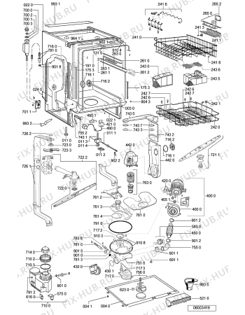 Схема №2 GSF STUTTGART PRES с изображением Рукоятка для посудомоечной машины Whirlpool 481246038137