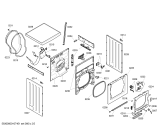 Схема №5 WTXL2201 SIWATHERM TXL2201 с изображением Крышка для сушилки Siemens 00218862