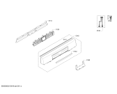 Схема №7 SMS67NI00T SilencePlus, Serie 6, A++ с изображением Передняя панель для посудомойки Bosch 11025684