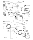 Схема №2 AWOR42057 (F091461) с изображением Инструкция по обслуживанию для стиралки Indesit C00368184