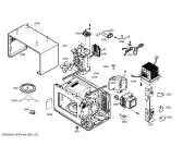 Схема №3 HF12023 с изображением Панель управления для микроволновки Siemens 00362239