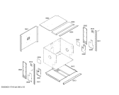 Схема №4 C271UW с изображением Панель управления для плиты (духовки) Bosch 00473050
