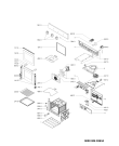 Схема №1 AKP 235/01 WH с изображением Обшивка для электропечи Whirlpool 480121100265