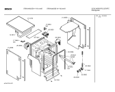 Схема №6 SRS43A02GB Classixx с изображением Инструкция по эксплуатации для электропосудомоечной машины Bosch 00581762