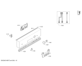 Схема №6 DRI4305 с изображением Передняя панель для посудомоечной машины Bosch 00742421