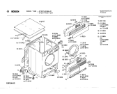 Схема №5 0728144081 T622 с изображением Панель для сушилки Bosch 00114755